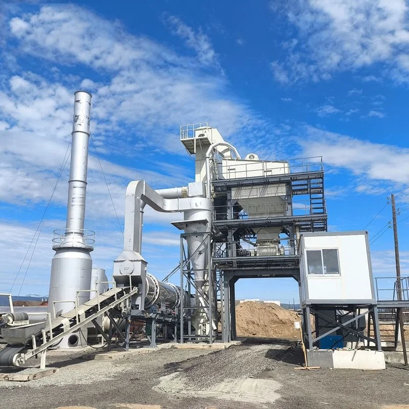 Road Construction 160T/H Asphalt Concrete Batch Mixing Plant LB2000 Large Capacity Asphalt Mixing Station For Sale