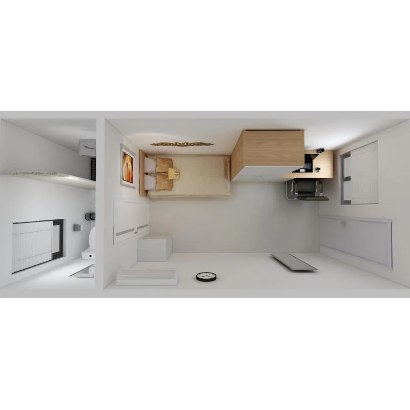 Steel frame duplex mobile home detachable tiny house container portable prefabricated chicken poultry farm house