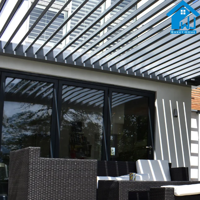 Electric cheap pario gazebo in top bbq grill gazebo rattan gazebo aluminium pergola systems cantilever pergola