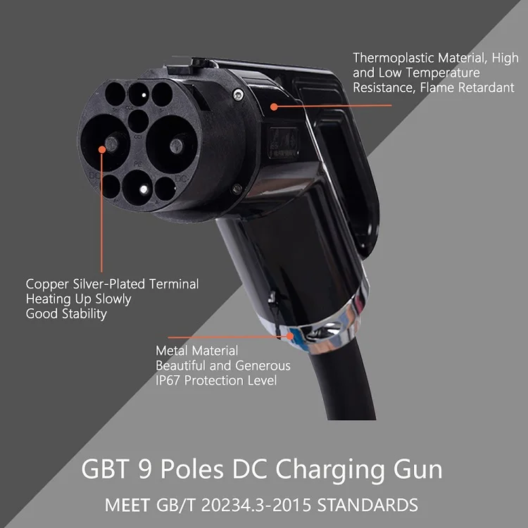 DC быстрое ev зарядное устройство chademo ccs GB/T наружное 7 кВт автомобильное электрическое для электромобиля