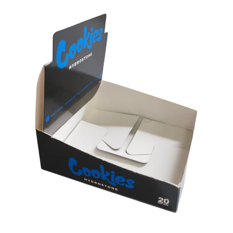 Custom Kraft Paper Display Box Factory Strength Recyclable Folding Shopping Box Embossed Recycling Logo Industrial via Express