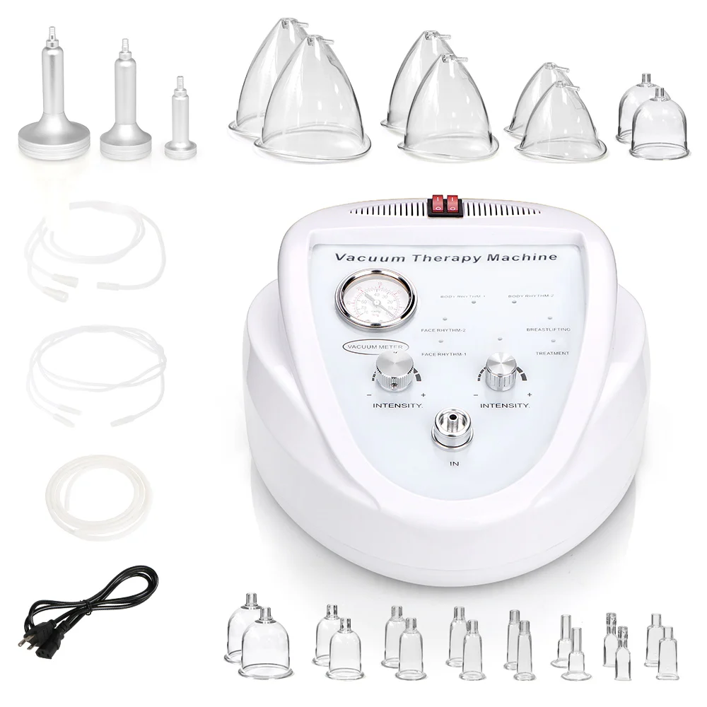 Hot sale New Vacuum Therapy electric breast massage enlarge Lymph Drainage Breast Care Lifting Machine Beauty Device