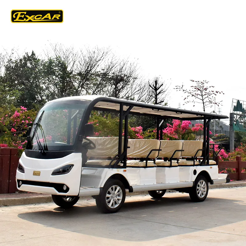 Electric bus cheap sightseeing car for 14 seats