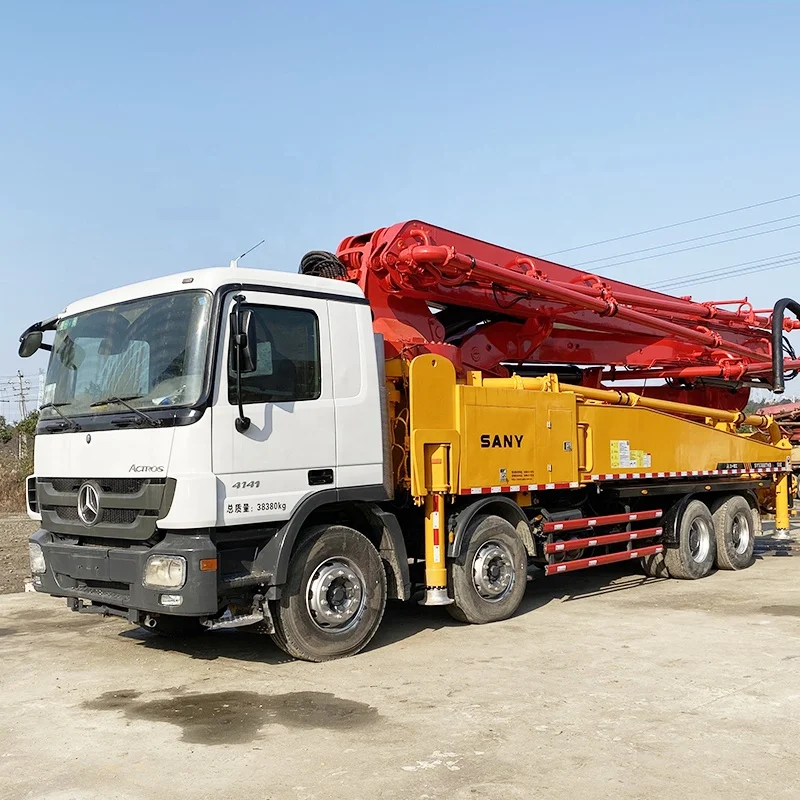 Китай б/у грузовик Sany бетононасос 37 м 52 56 цена