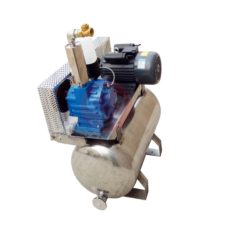 Двигатель резервуара для вакуумного насоса 550 л, 2,2 кВт с защитной крышкой