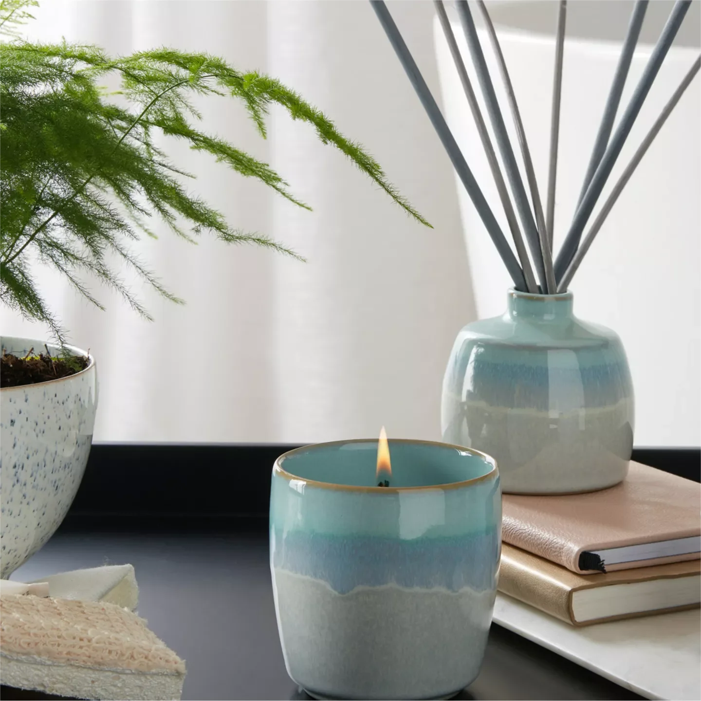 Quartz Jade Reed Diffuser valentines day gift candles scented luxury gifts for women