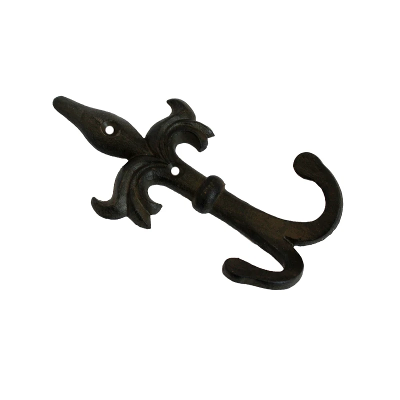 Novel design metal art antique  cast iron spearhead  hook