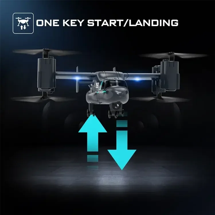 Hot Lm19 Osprey Drone WiFi FPV 4K HD Camera Non-Folding Aerial Racing Remote Control Helicopter Quadcopter Drones Toy