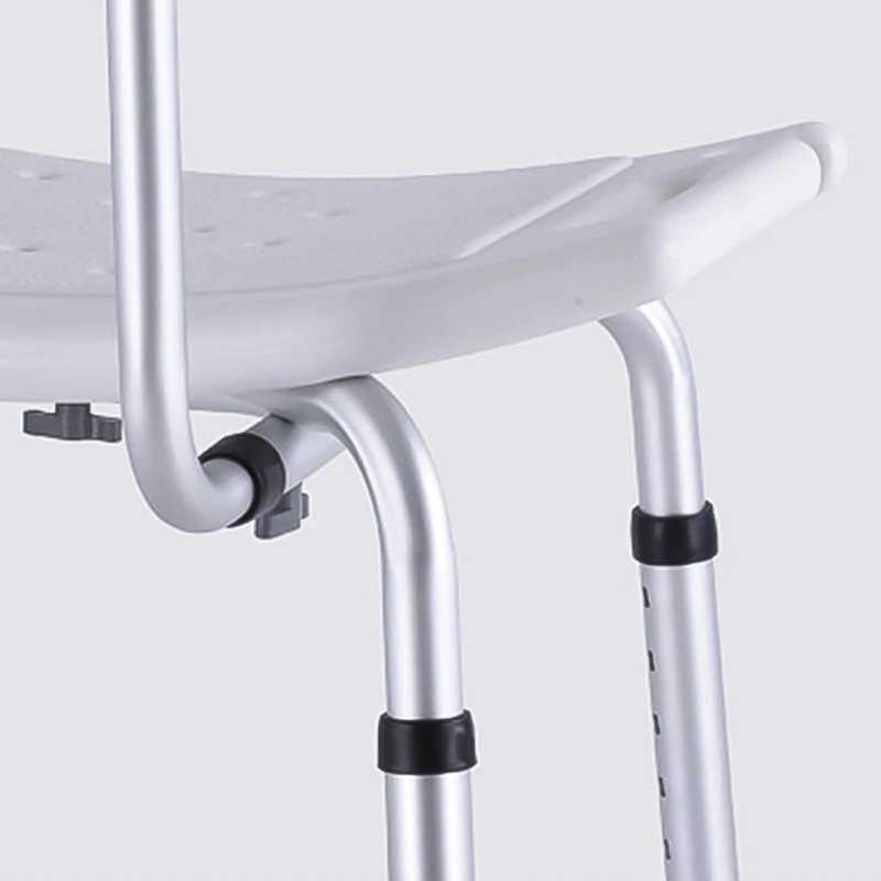 Aluminum Medical Shower Seat Chair Bench Folding Bath Stool for Adjustable Pregnant Women Special Bath Chair