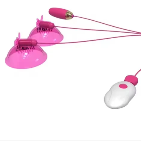 Wholesale sex toy rabbit breast massager breast sucking vibrator vaginal flirting jumping egg masturbator