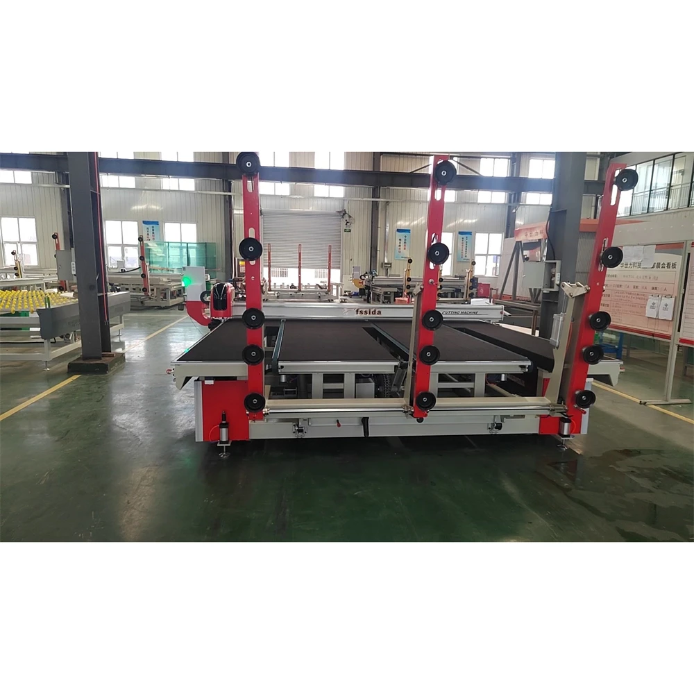 High Power Glass Cutting Equipment Production Line Automatic Glass Cutting Making Machine