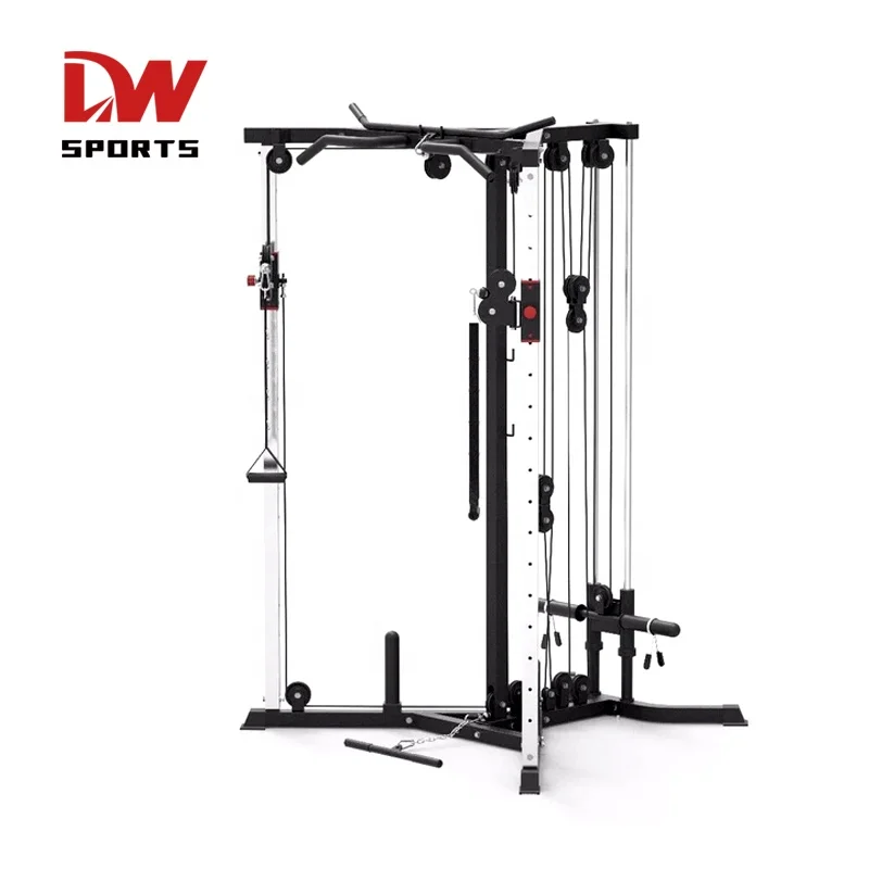 DW SPORTS Power Training Equipment Gym Equipment Lat Pull Down Double handle Machine Fitness