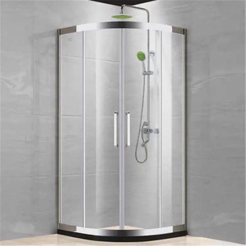 custom bathroom waterproof enclosed shower cubicles shower cabin sliding double tempered clear glass shower rooms