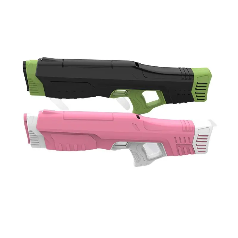Летнее электрическое водяное бластерное ружье с большим радиусом действия, уличная игрушка для игр на открытом воздухе