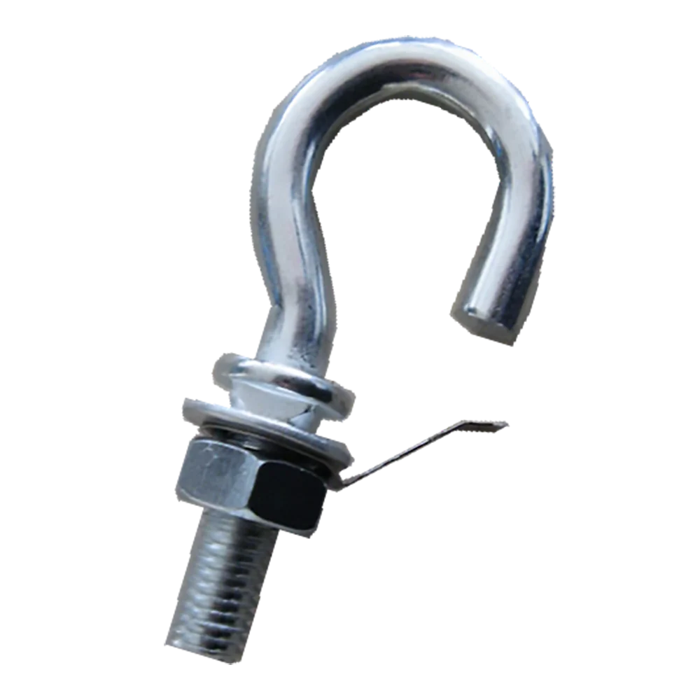 MT-1700 fiber optic FTTH accessories feeder cable clamp splint type galvanized span clamp with lock