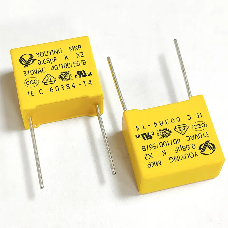 Original Manufacturer Hot Sale Metallized Polyester Film Capacitor X2 High Pressure Capacitor