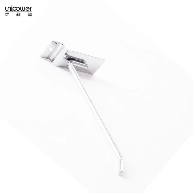 ПВХ решетчатая панель, аксессуары для гаражного хранения, Демонстрация продукта, настенный металлический хромированный крючок