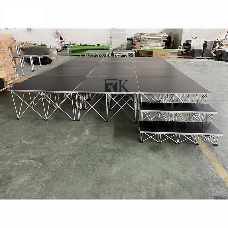 wedding concert SHOW CHOIR PERFORMANCE RISER platform easy installed outdoor/indoor