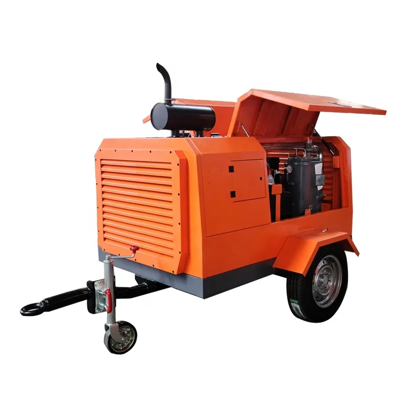 Drilling Rig Diesel Air Compressor Manufacturers Portable 15m3/min