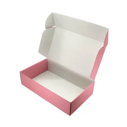 Custom cardboard empty wholesale luxury packaging shoe box