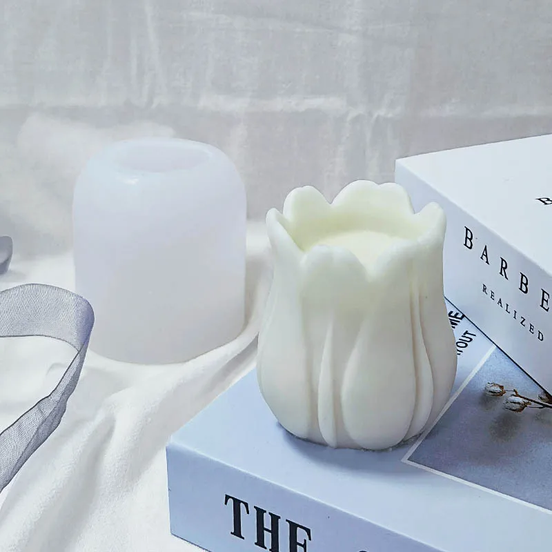 wholesale innovations good price silicone body candle mold artificial tulips from silicone candle making silicon moulds