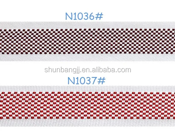 competitive price high tenacity weaving mattress banding tape supplier(N103)