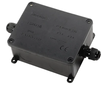 IP68 1 in 3 out waterproof Junction box