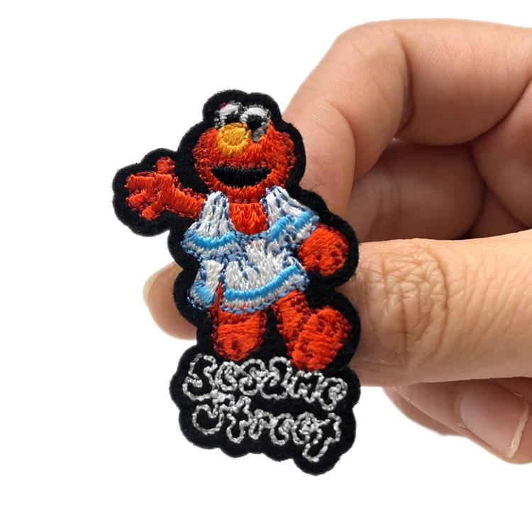 Custom Wholesale Patches Embroidery Designs Clothing Patch  Cheap Custom Self-adhesive Embroidery Patch