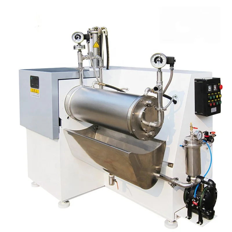TGM Machine Hot high flow paint coating pigment paste horizontal bead sand mill printing ink making machine