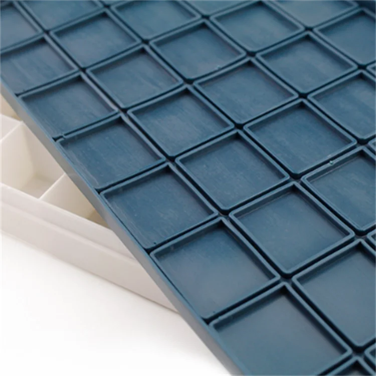 Minghua Watercolor Paint Storage Palette Box 24 Wells Airtight Stay Wet for Watercolor Gouache Acrylic Oil Paint