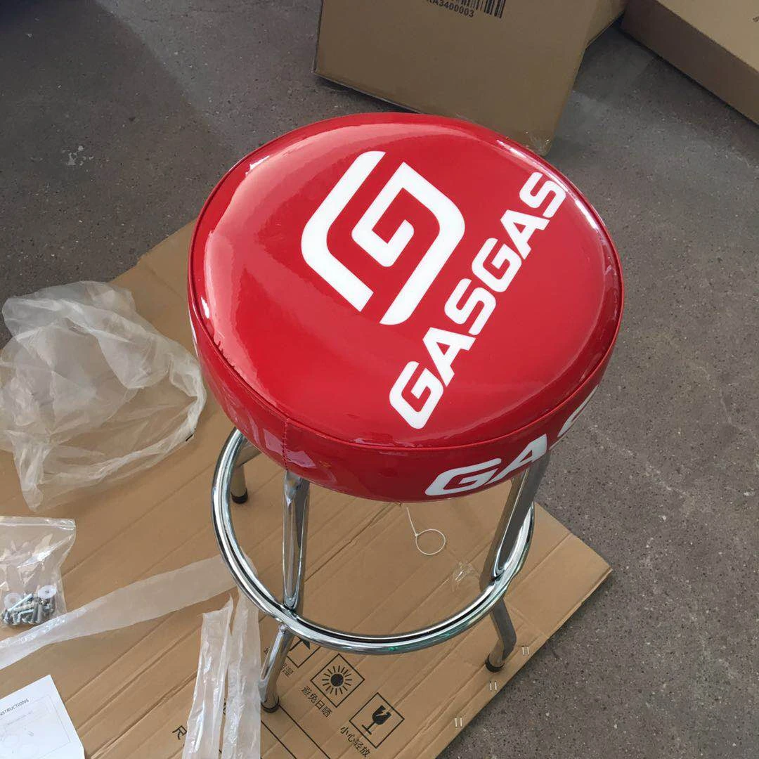 2021 Hot-selling Suitable for Multiple Scenarios Outdoor No Back Chrome  Barstool