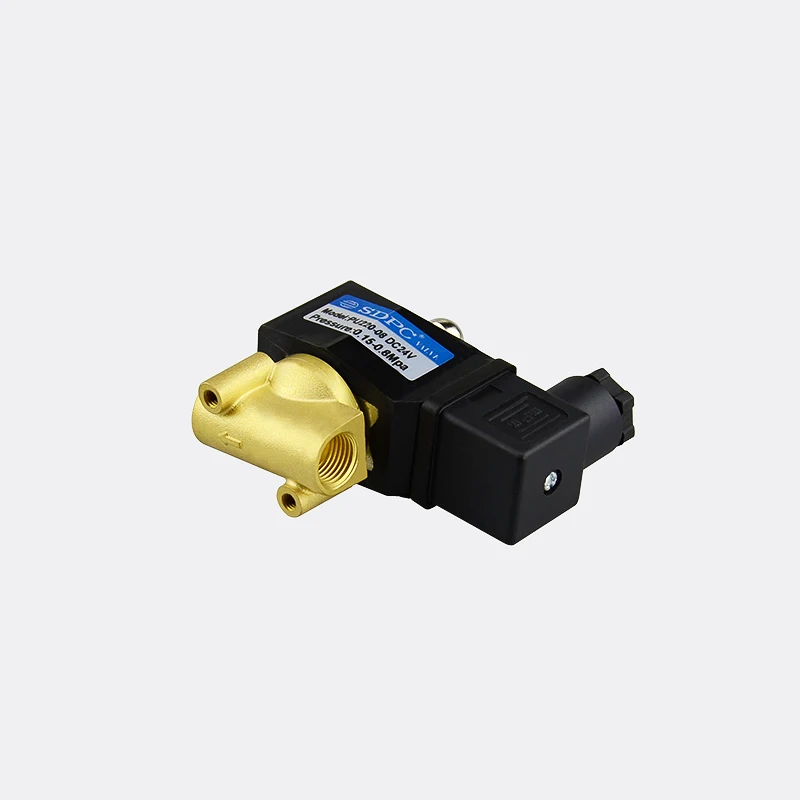 Hydraulic Electric 2 Position 2 Way DC24V Brass Solenoid Valve For Water