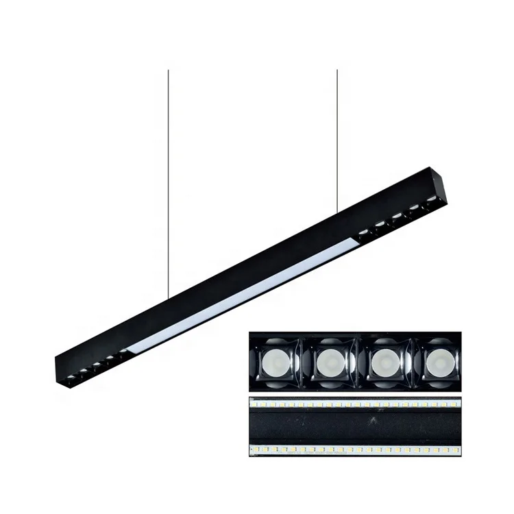 Ceiling Pendant Led Linear Lighting Fixtures For Home/Office/Studio/School/Hospital/Shopping Mall Light