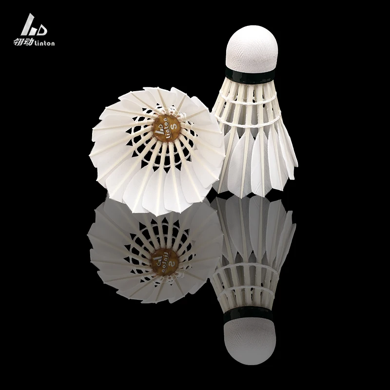 cheap goose feather manufacturers make Badminton Linton Shuttlecock eg113
