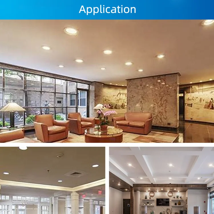 MELINZ High Quality Customized Install Round Square White 18W 25W 36W 72W LED Ceiling Panel Light