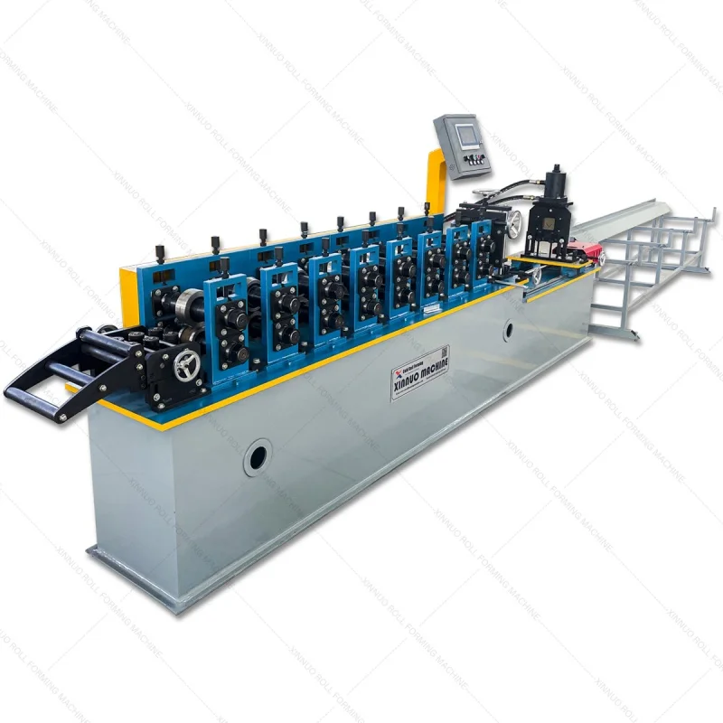 V-Section Metal Steel Batten Small Purlin Door Frame Truss Bracket Construction Light Gauge Keel Roll Forming Making Machine