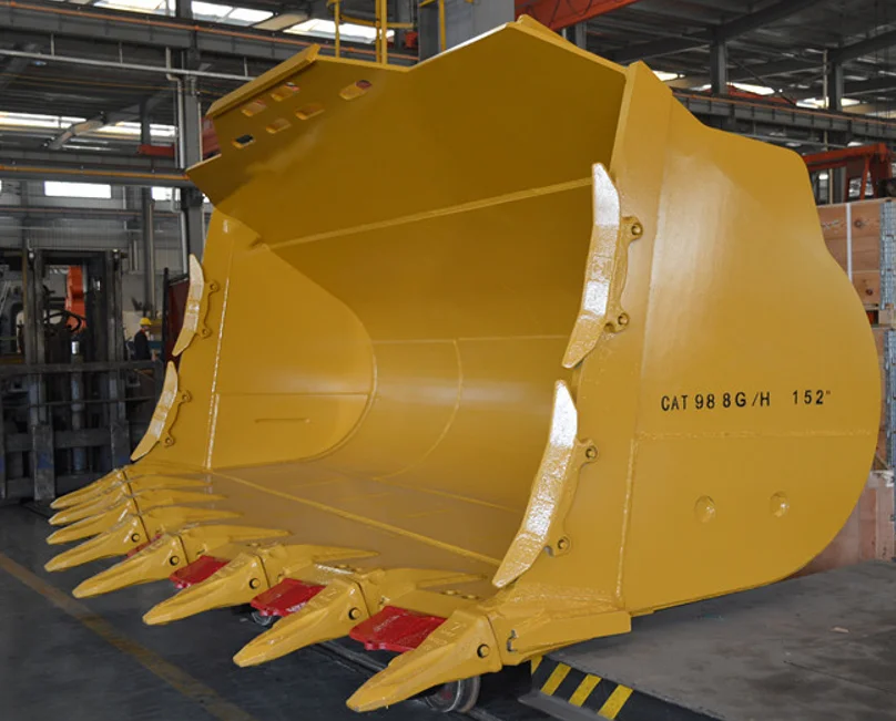 RSBM Excavator Wheel Loader Bucket Rock Stone Loader Earthmoving Attachments different buckets for front loaders