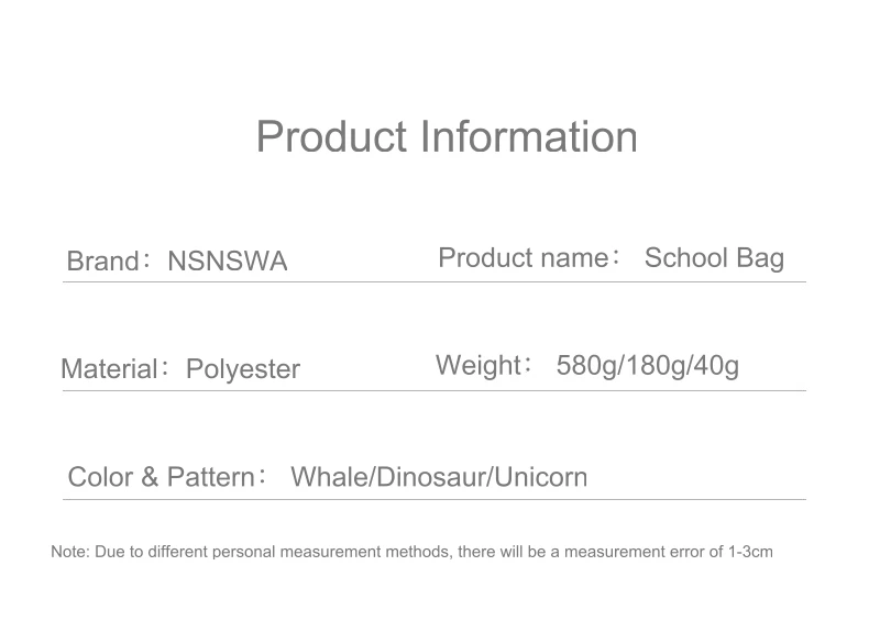 Hot Sale Amazon Backpack bag Kids School 3 in 1 set Boy School bag