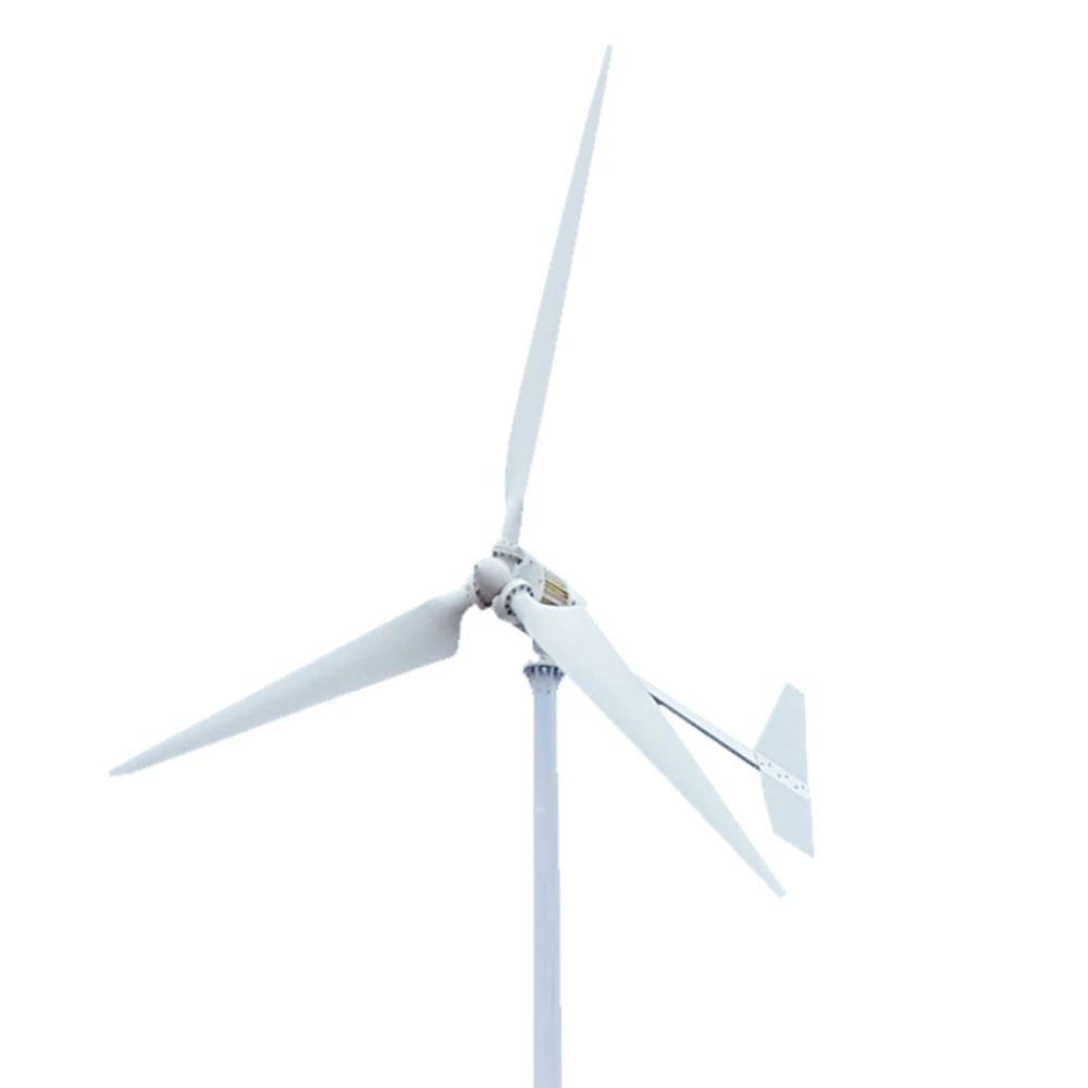 5KW 6KW 8KW 10KW Wind Turbine Generator Complete Set 24V 48V 96V Free Energy Generators Wind With Controller Inverter 5000W