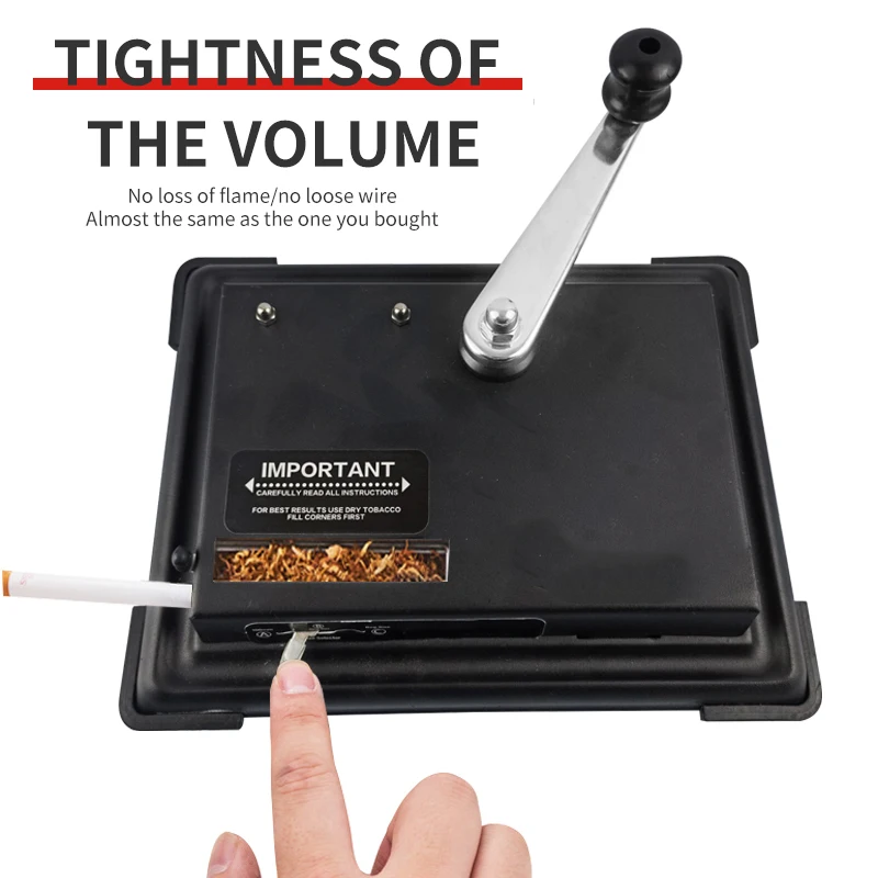 2022 New Products 8MM Manual Cigarette Rolling Machine Tobacco Automatic Cigarette Making Machine