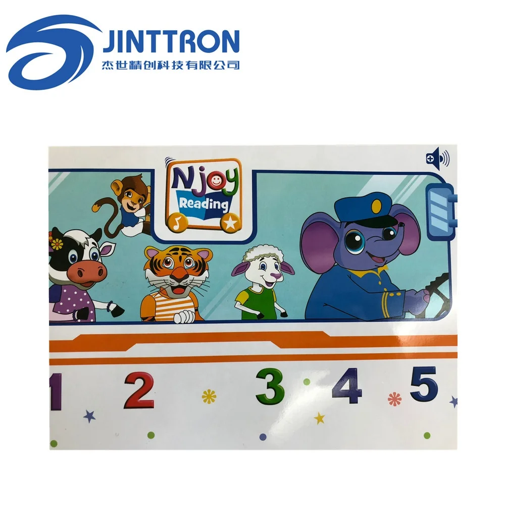 DIY paper stickers digital offset printing overlay switch membrane used on Children Toy