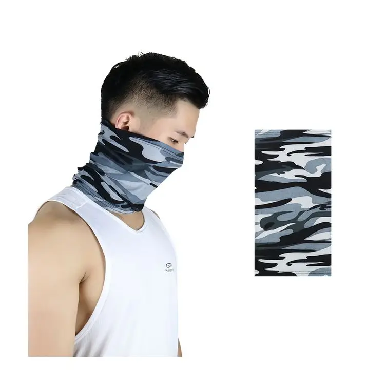 
High quality cheap custom multiple colors windproof seamless bandana cycling head band bandana for men 