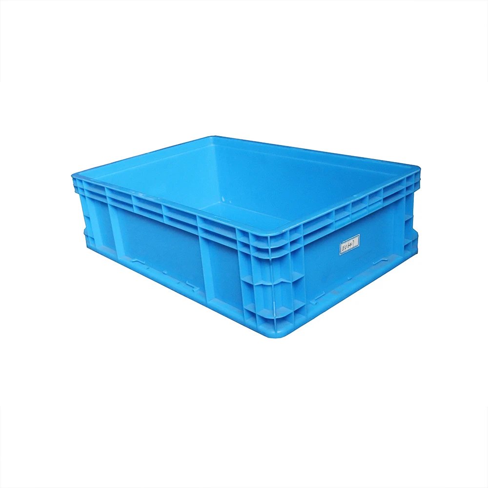 Linhui Eco-Friendly Manufacturer PP Storage Crates Plastic Turnover Box Basket