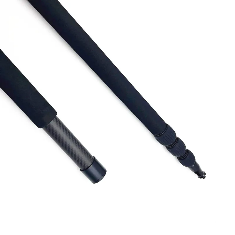 3k carbon fiber telescopic pole with spin lock high quality microphone telescopic boom mast
