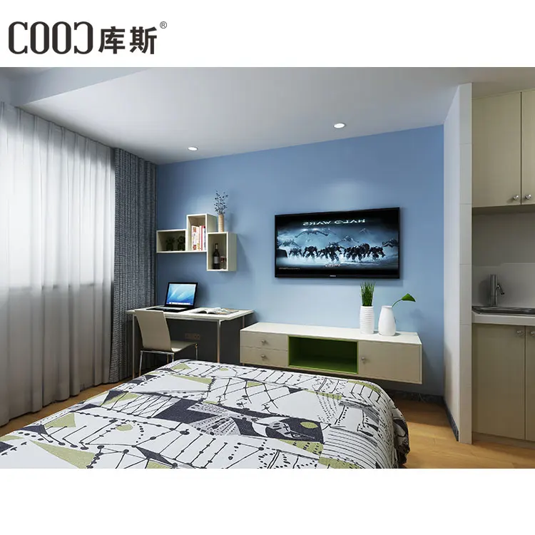 
custom made japanese style interior design mfc hotel room furniture 