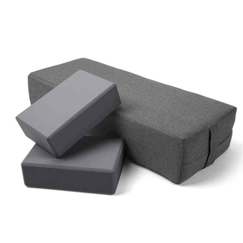 Exercise Products Yoga Brick EVA Block Fitness Pillow Set,Brick Block EVA Yoga Bolster