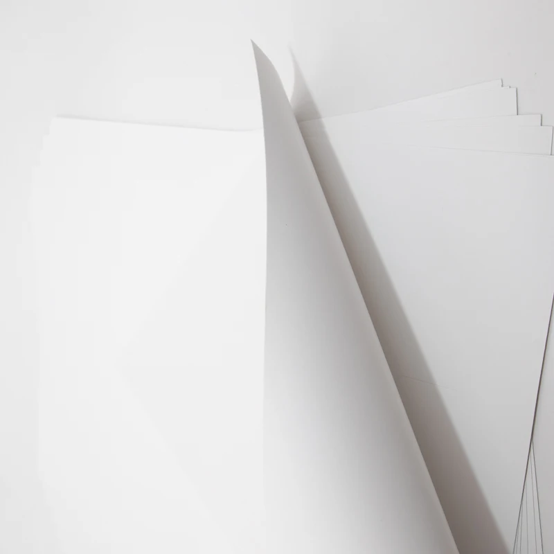 Yellow Silicon One Side PE Coated offset Paper For Label Sticker Back Liner