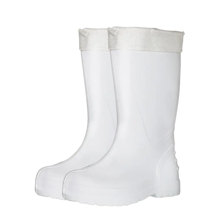 New Fashion Comfortable Eva Oil Resistant Waterproof Chef Industry Work Safety Rubber Patch Outsole Non-Slip Boots