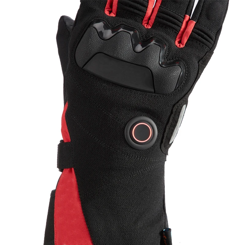 Electric carbon heated glove for bike golf scooter snow winter outdoor use in low price 12w