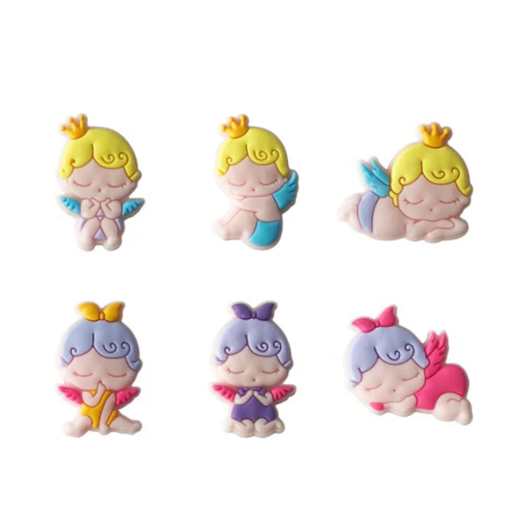 Designer Cheap Custom Shoe Charms Soft Pvc Cartoon Designer Croc Charm Lipstick bag For Charm Lady